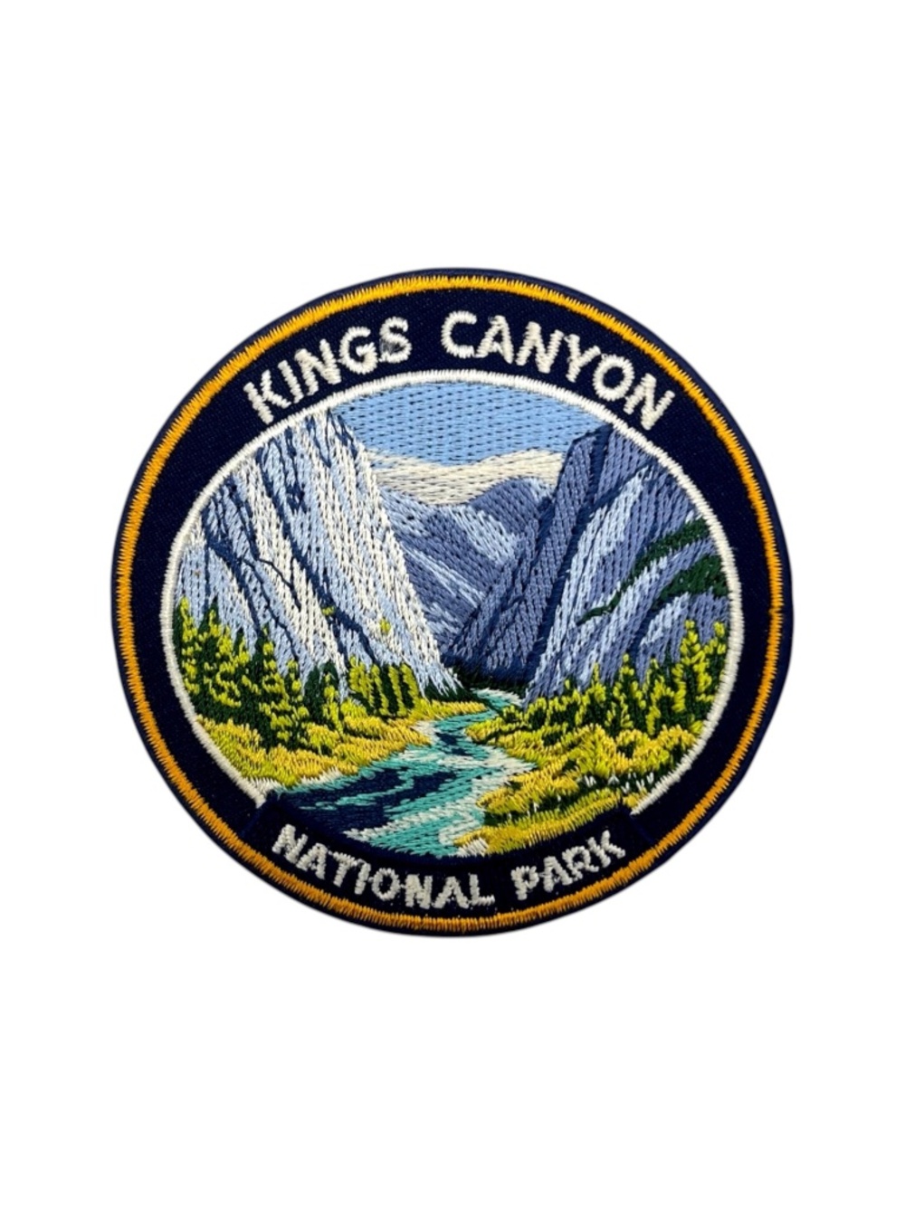 Kings Canyon National Park Patch 3” Iron On Embroidered California Badge